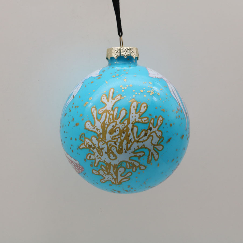  Glass ball Ornaments Decoration for Party Glass Hanging Ball