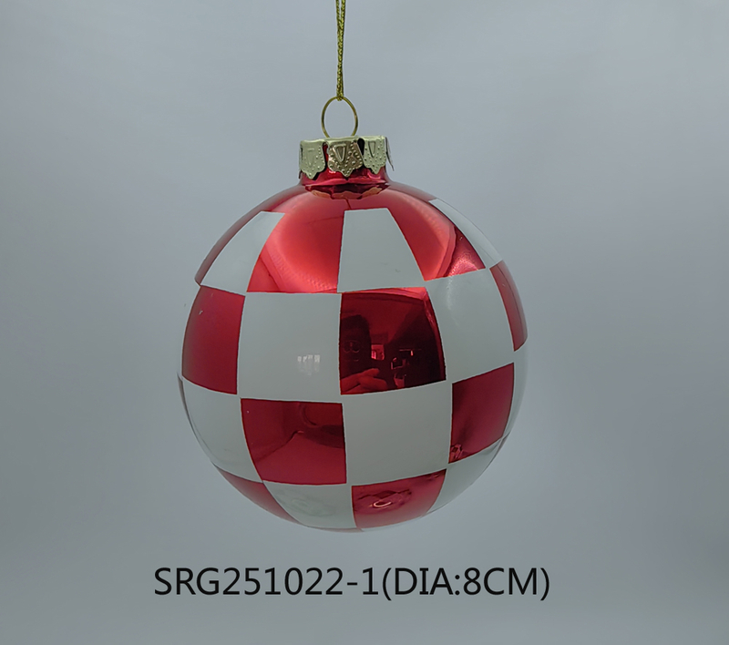  Glass ball Ornaments Decoration for Party Glass Hanging Ball