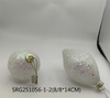  Glass Christmas decoration for Party Glass Ornaments Decoration with LED light