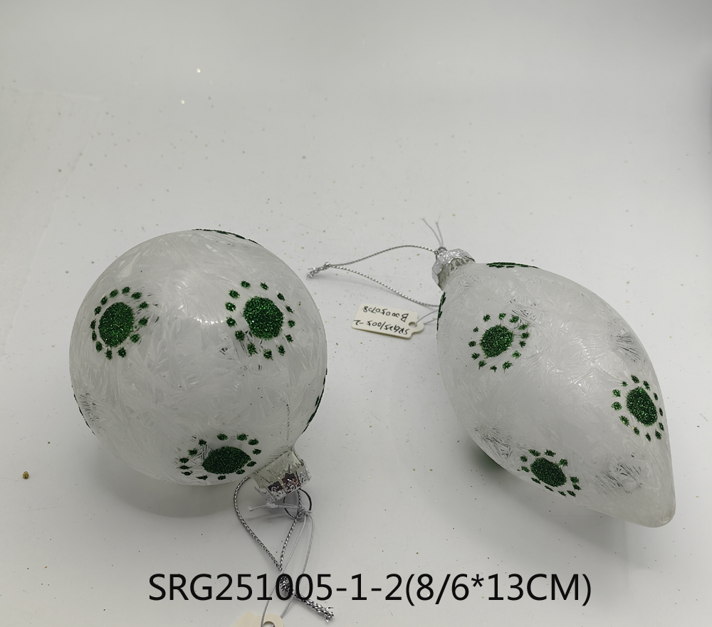  Glass ball Ornaments Decoration for Party Glass Hanging Ball