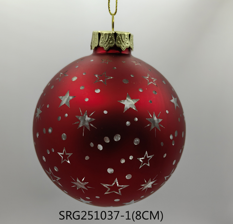  Glass ball Ornaments Decoration for Party Glass Hanging Ball