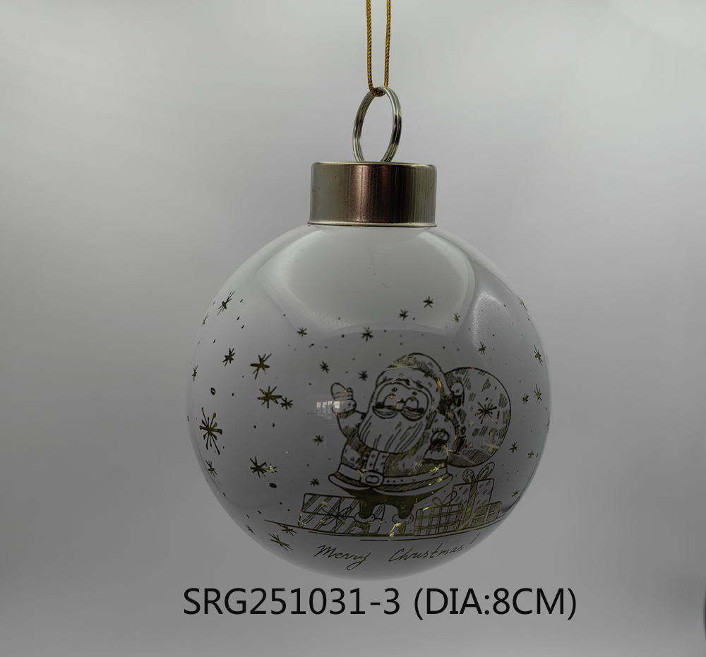  Glass ball Ornaments Decoration for Party Glass Hanging Ball