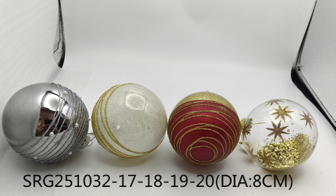  Glass ball Ornaments Decoration for Party Glass Hanging Ball
