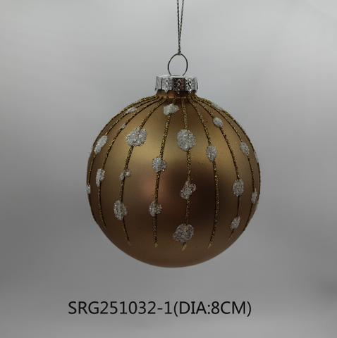 Glass ball Ornaments Decoration for Party Glass Hanging Ball