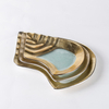 Shell Shape Glass Food Plate