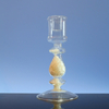  Glass candle holder