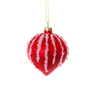 Red Glass Christmas Decoration