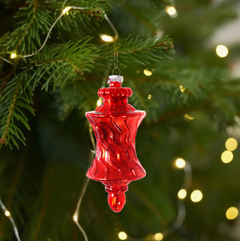 Glass Tree Hanging Ornaments