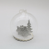  Glass Ornaments with tree Decoration for Wedding Party Glass Hanging Ball 