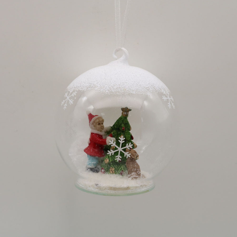  Glass ball Ornaments Decoration for Party Glass Hanging Ball