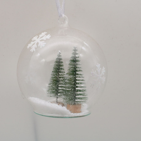  Glass ball Ornaments Decoration for Party Glass Hanging Ball