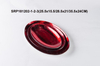 Glass Tablewares Glass Plate Decoration for Party 
