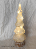 Glass Christmas Tree Rotating Base Desktop Luminous Ornaments Decoration Christmas Gift