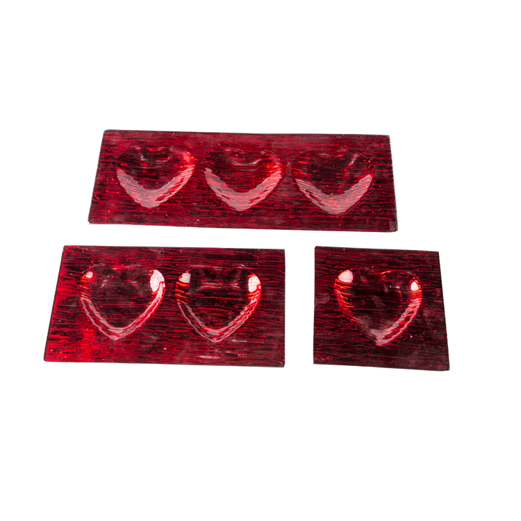 Glass Tablewares Glass Plate Decoration for Party 