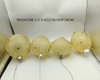 LED Glass Ball Christmas Tree Hanging Ornaments Printed Baubles Decorations