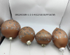 Factory Wholesale Personalised Hanging Bauble Christmas Decorative Lighted Balls Glass Xmas Ball