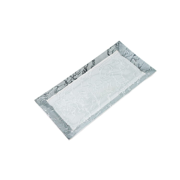 Glass Tablewares Glass Plate Decoration for Party 