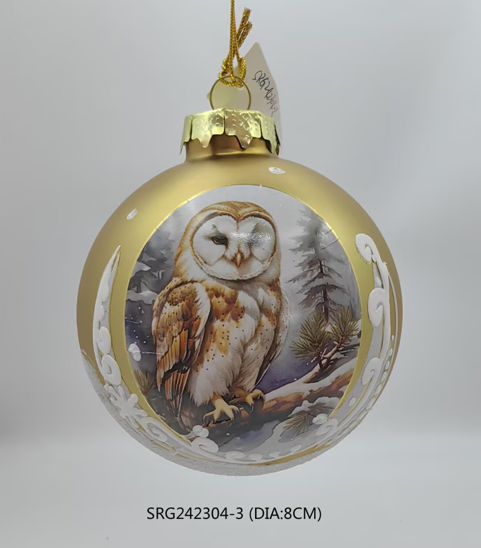 Hot Sale Christmas Glass Ball Decor Christmas Tree Hanging Christmas Ball in Set for Wedding and Party