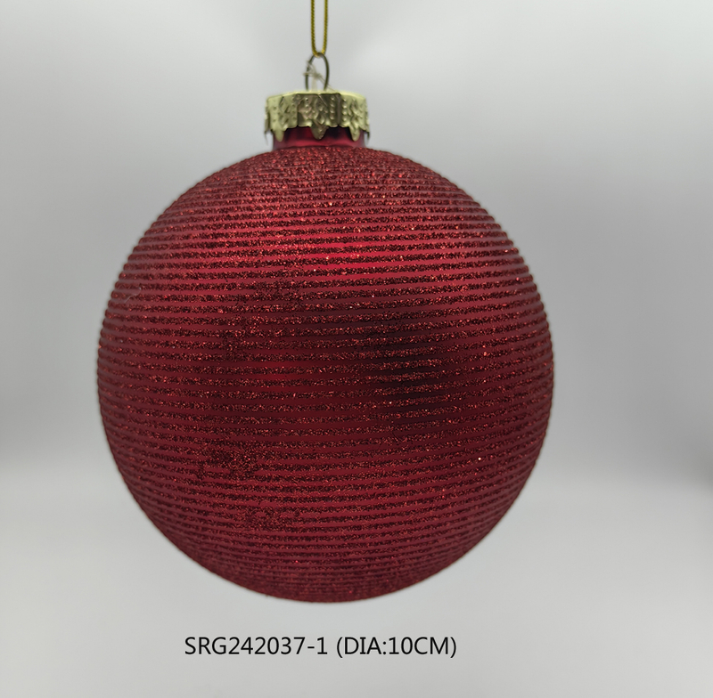  Christmas Tree Hanging Ornament Xmas Decor Glass Ornaments