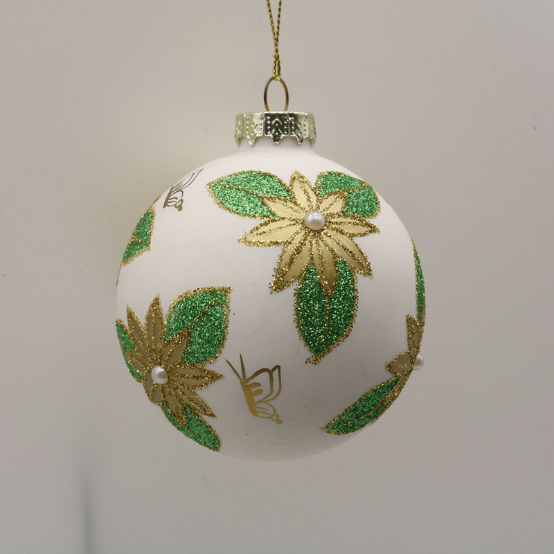  Glass ball Ornaments Decoration for Party Glass Hanging Ball