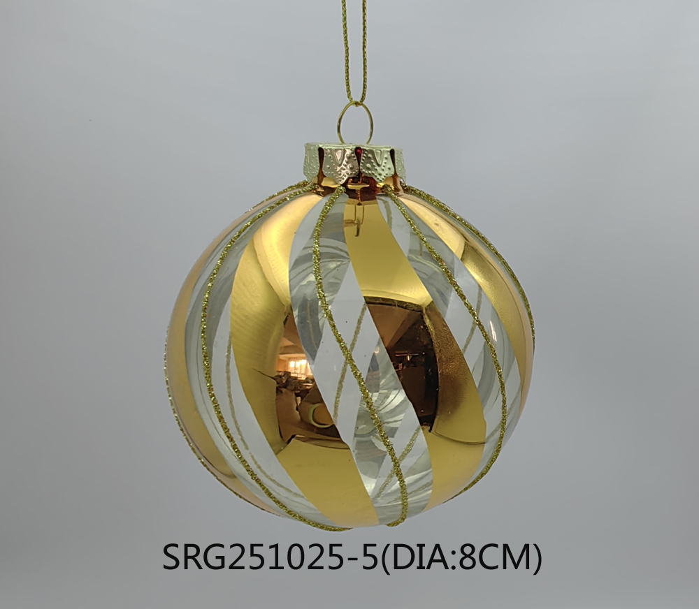  Glass ball Ornaments Decoration for Party Glass Hanging Ball