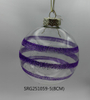  Glass Christmas decoration for Party Glass Ornaments Decoration with LED light