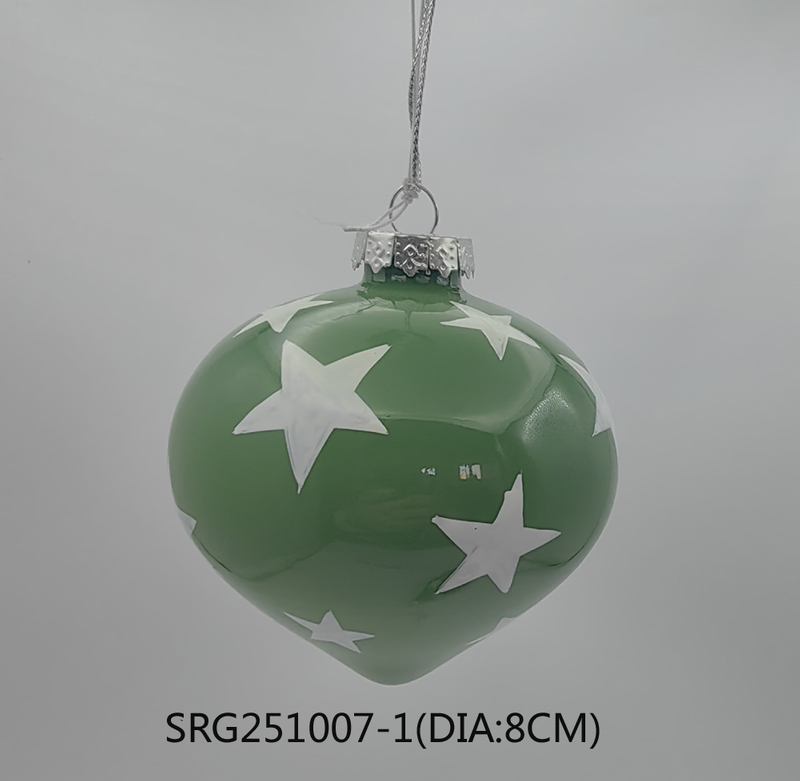  Glass ball Ornaments Decoration for Party Glass Hanging Ball