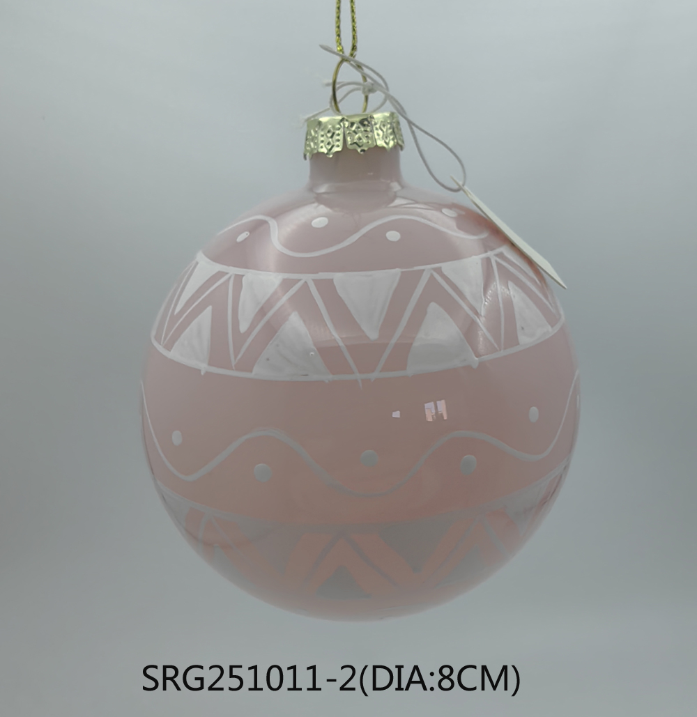  Glass ball Ornaments Decoration for Party Glass Hanging Ball