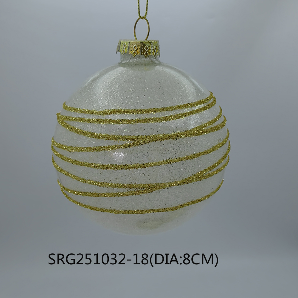  Glass ball Ornaments Decoration for Party Glass Hanging Ball