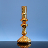  Glass candle holder
