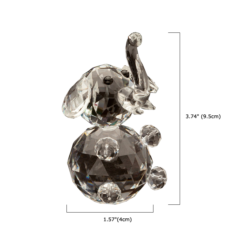 Crystal craft elephant