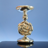  Glass candle holder