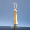  Glass candle holder