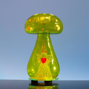  Glass candle holder