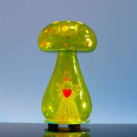  Glass candle holder