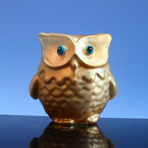  Glass candle holder
