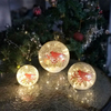 Crackle Globe with LED