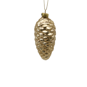  Hanging Glass pine nuts for Christmas Decoration