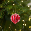 Red Glass Christmas Decoration