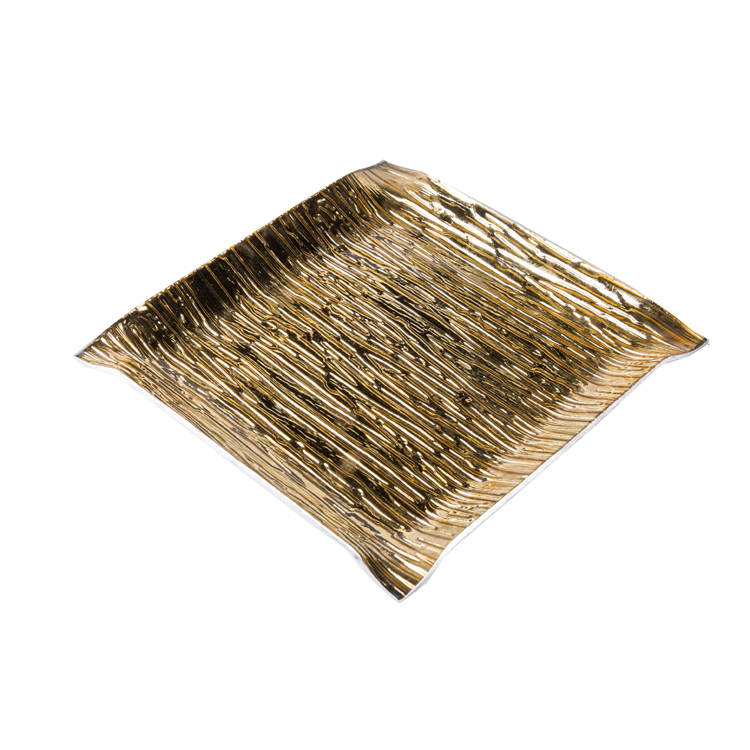 Glass Tablewares Glass Plate Decoration for Party 