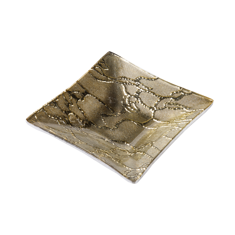 Glass Tablewares Glass Plate Decoration for Party 