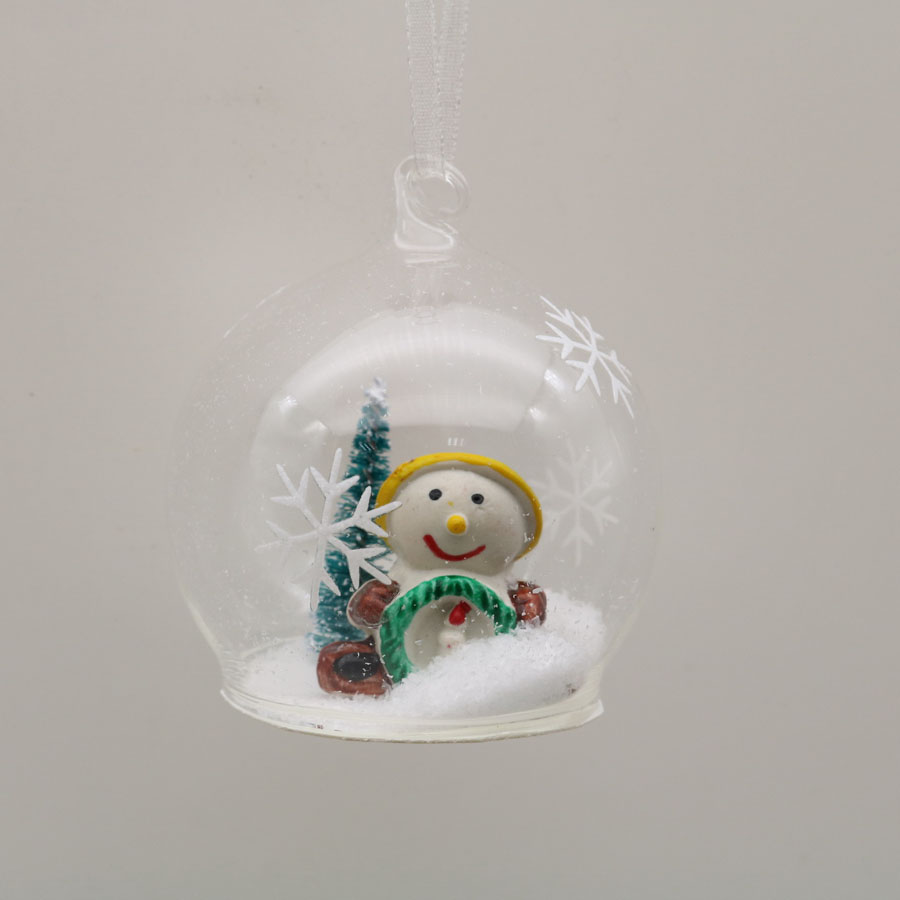  Glass ball Ornaments Decoration for Party Glass Hanging Ball