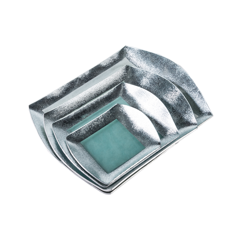 Glass Tablewares Glass Plate Decoration for Party 