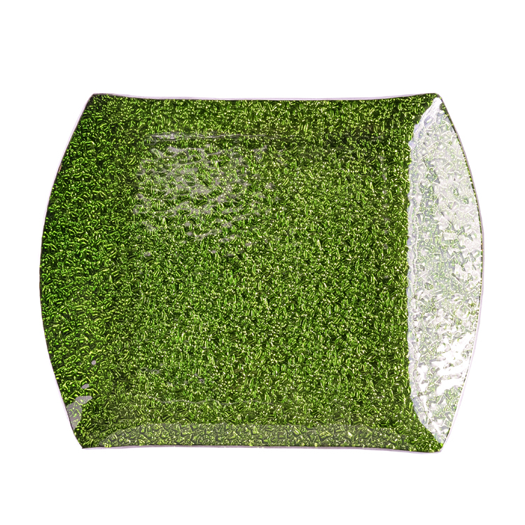 Glass Tablewares Glass Plate Decoration for Party 