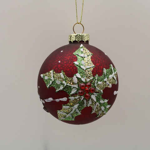  Glass ball Ornaments Decoration for Party Glass Hanging Ball