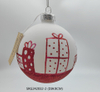 Handmade Glass Christmas Ball