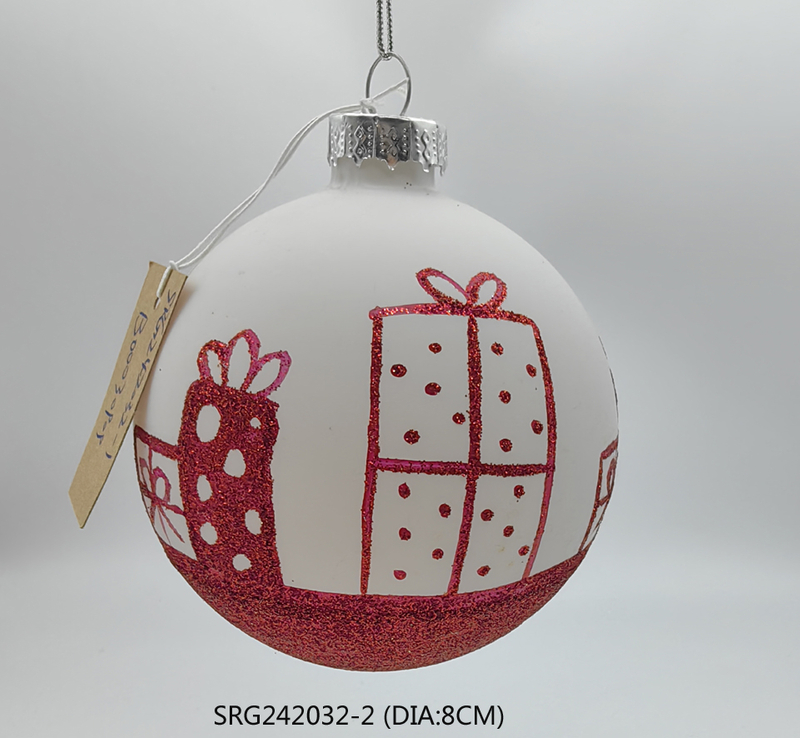 Handmade Glass Christmas Ball