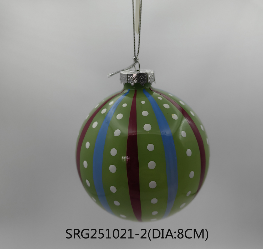  Glass ball Ornaments Decoration for Party Glass Hanging Ball
