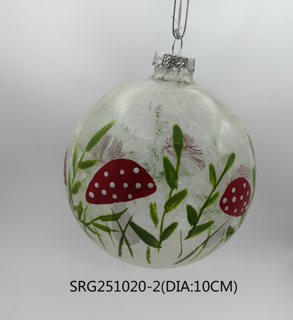  Glass ball Ornaments Decoration for Party Glass Hanging Ball