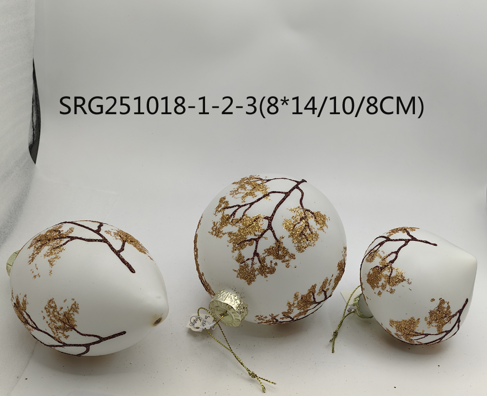  Glass ball Ornaments Decoration for Party Glass Hanging Ball
